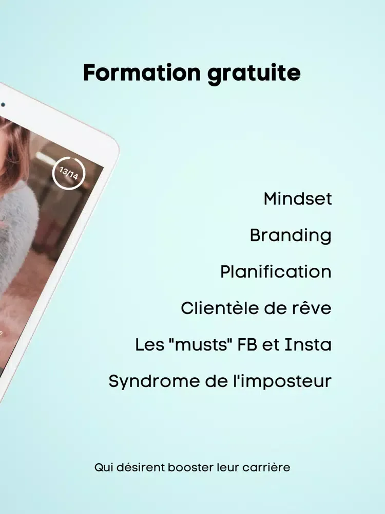تصاویر Maggie Coiffure iPad 