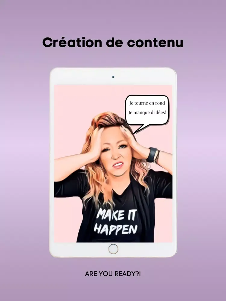 تصاویر Maggie Coiffure iPad 