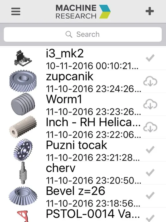 Tangkapan skrin 3D CAD Model Viewer iPad 