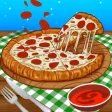 Bake Pizza in Cooking Kitchen