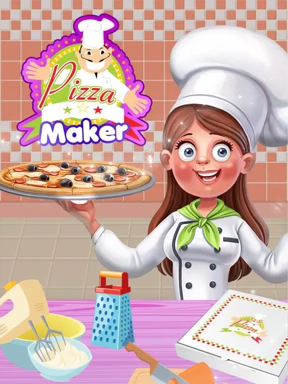 Tangkapan skrin Bake Pizza in Cooking Kitchen iPad 
