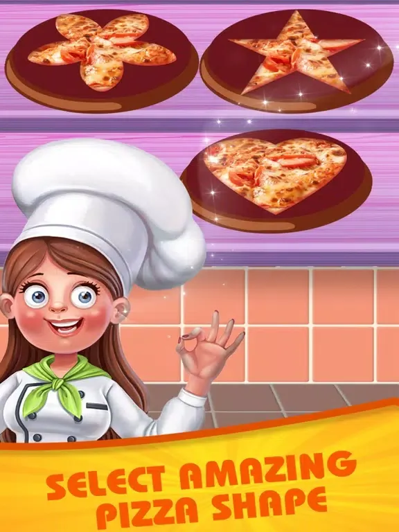 Tangkapan skrin Bake Pizza in Cooking Kitchen iPad 