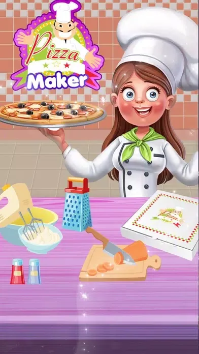 Tangkapan skrin Bake Pizza in Cooking Kitchen