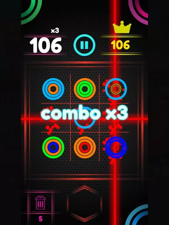 ภาพหน้าจอของ Solve Color Ring Circle Puzzle iPad 