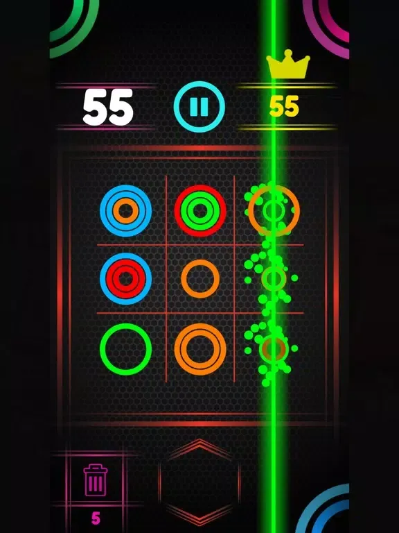 ภาพหน้าจอของ Solve Color Ring Circle Puzzle iPad 