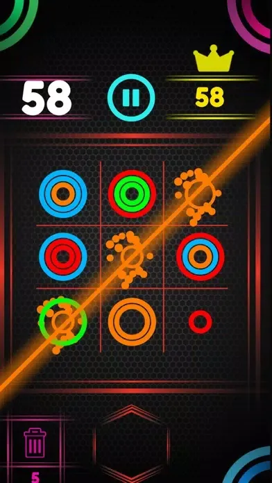 ภาพหน้าจอของ Solve Color Ring Circle Puzzle