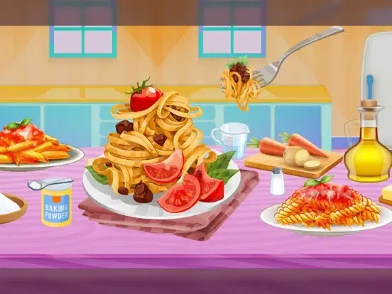 صور Make Pasta In Cooking Kitchen iPad 