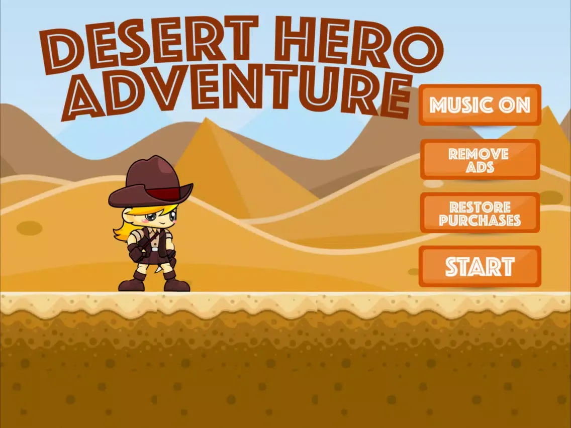 Capturas de pantalla de Desert Hero Adventure iPad 