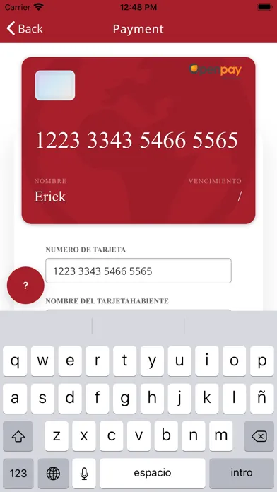 Zrzuty ekranu Master Pay