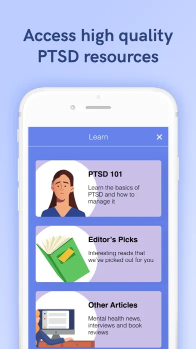 Tangkapan skrin PTSD Test (PCL)