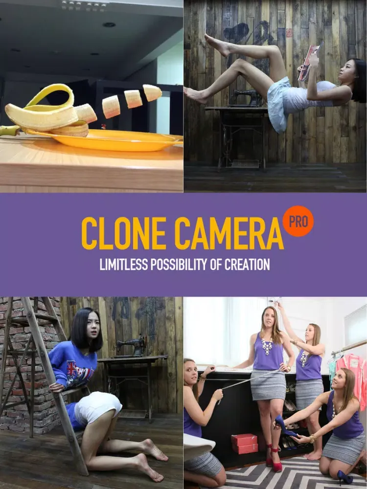 Clone Camera Pro for iPad iPad  Screenshots