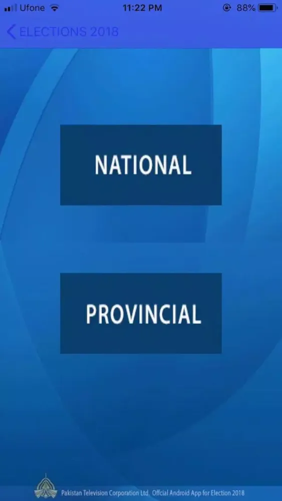 Capturas de pantalla de PTV ELECTIONS 2018