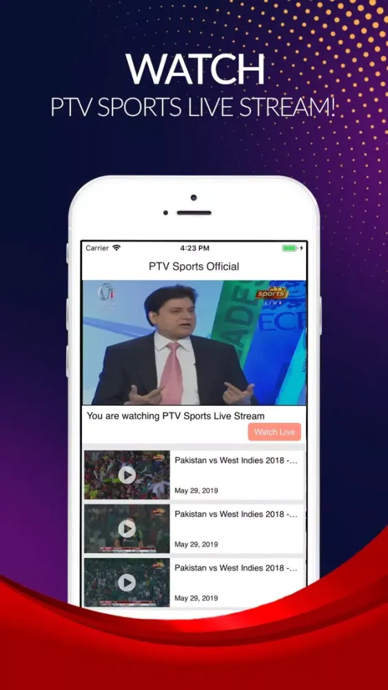 PTV SPORTS LIVE- OFFICIAL スクリーンショット