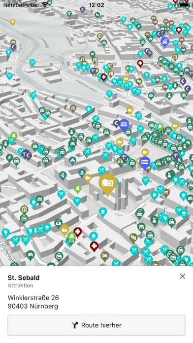 Zrzuty ekranu BayernInfo Maps