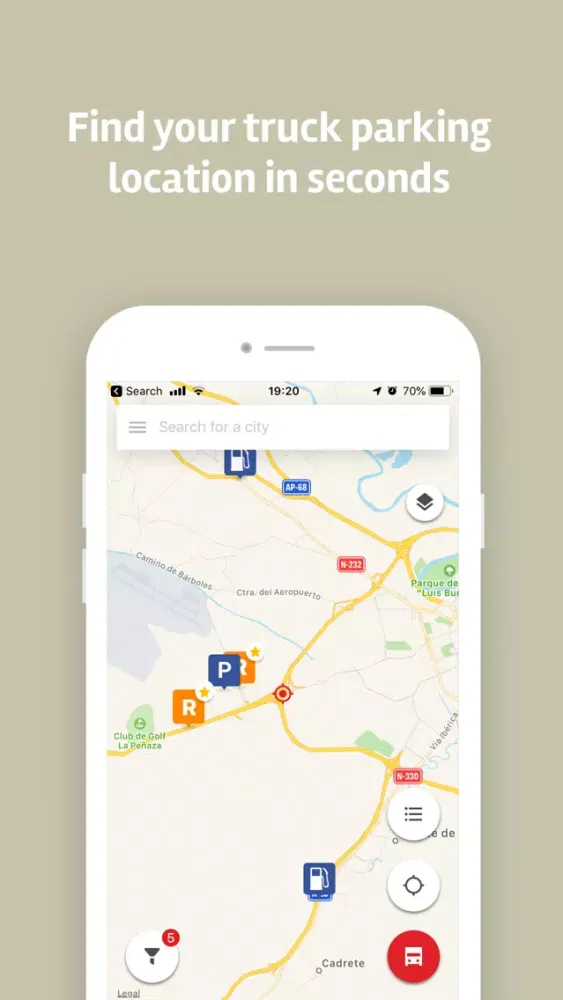 تصاویر KRAVAG TRUCK PARKING