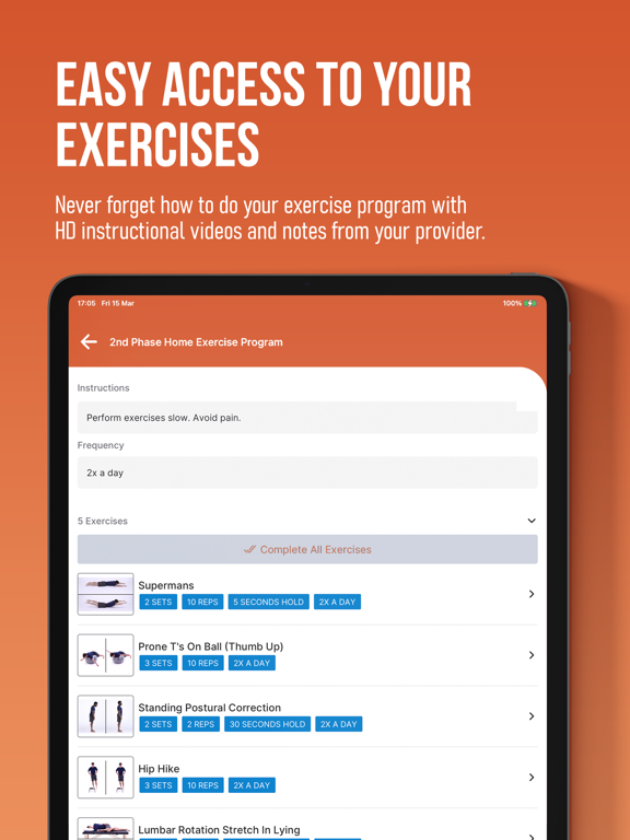 Reactive PT iPad 应用截图