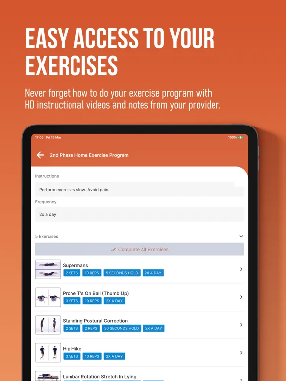 Screenshot di Reactive PT iPad 