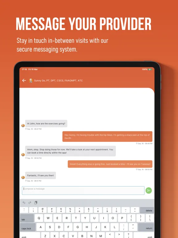 Screenshot di Reactive PT iPad 