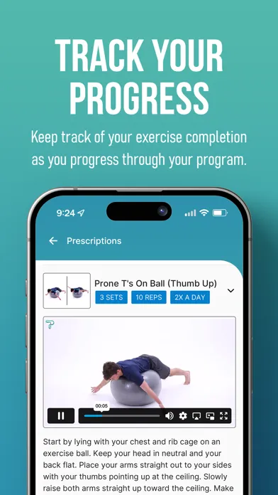 Zrzuty ekranu Stride Physio