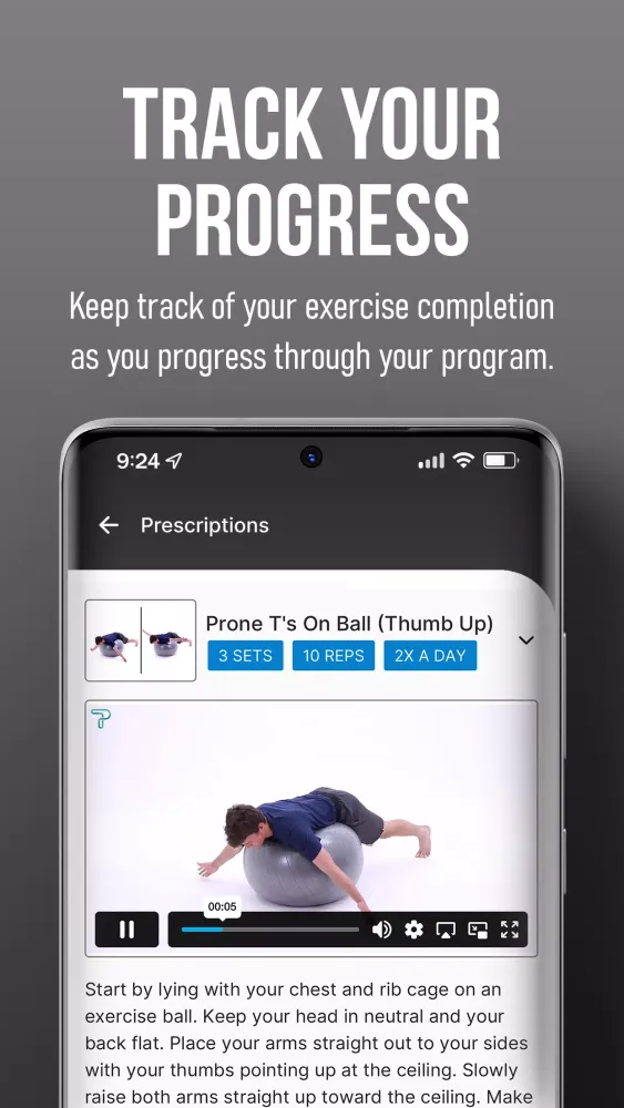 Therafit Rehab Ekran Görüntüleri