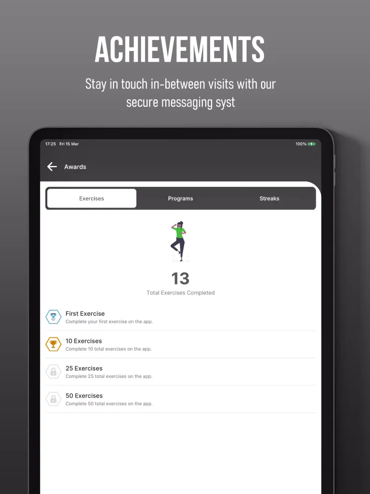 Therafit Rehab Ekran Görüntüleri