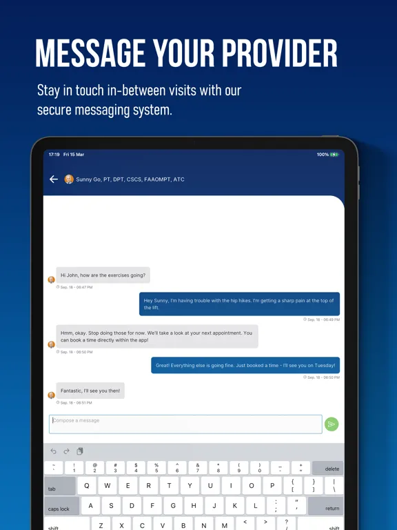 Capturas de pantalla de Thrive Home Connect iPad 