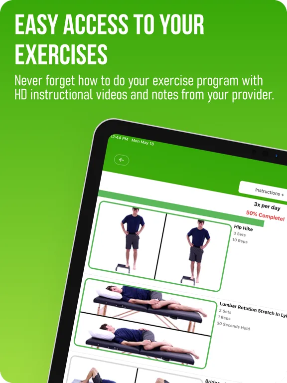 Captures d'écran de Total Motion Physical Therapy iPad 
