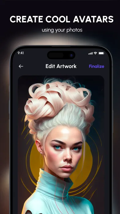 Tangkapan layar AI Art Generator - Art Studio