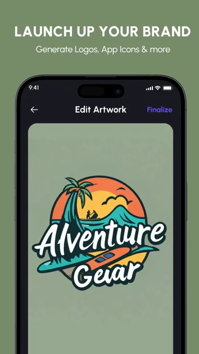 Tangkapan layar AI Art Generator - Art Studio