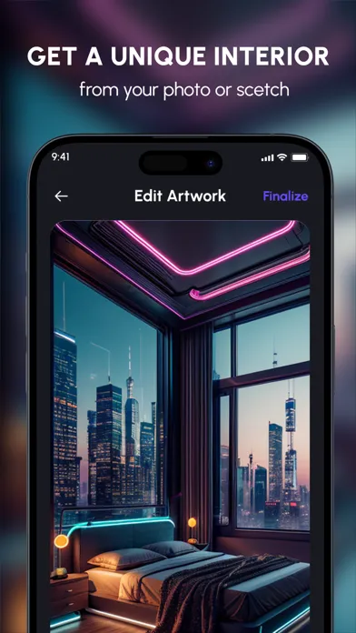 Tangkapan layar AI Art Generator - Art Studio