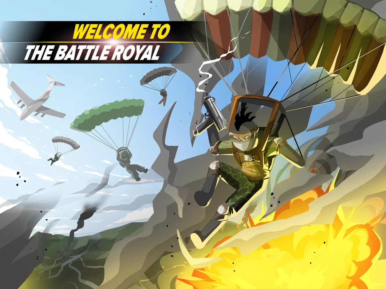 Last Stickman: Battle Royale 스크린샷