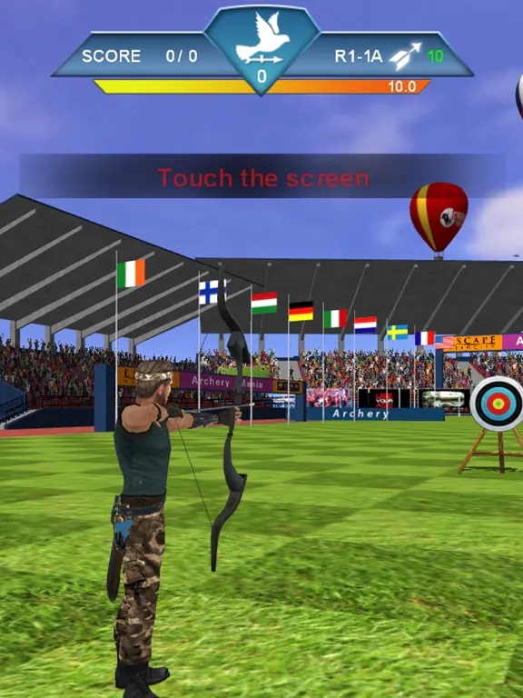 Archers Clash Multiplayer Game iPad  स्क्रीनशॉट