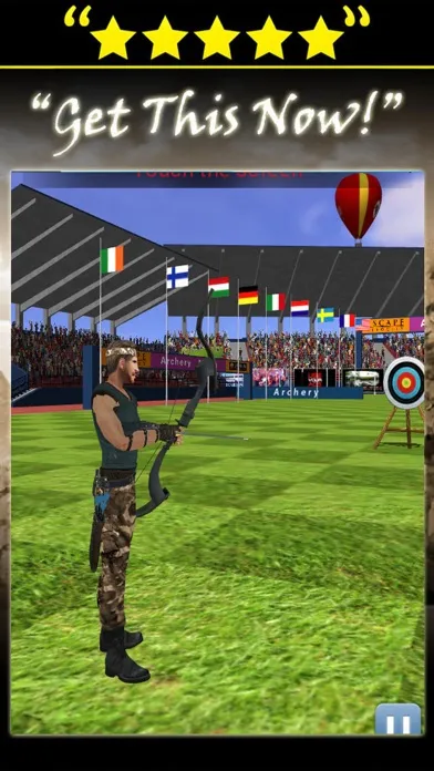 Tangkapan layar Real Archer Open Game
