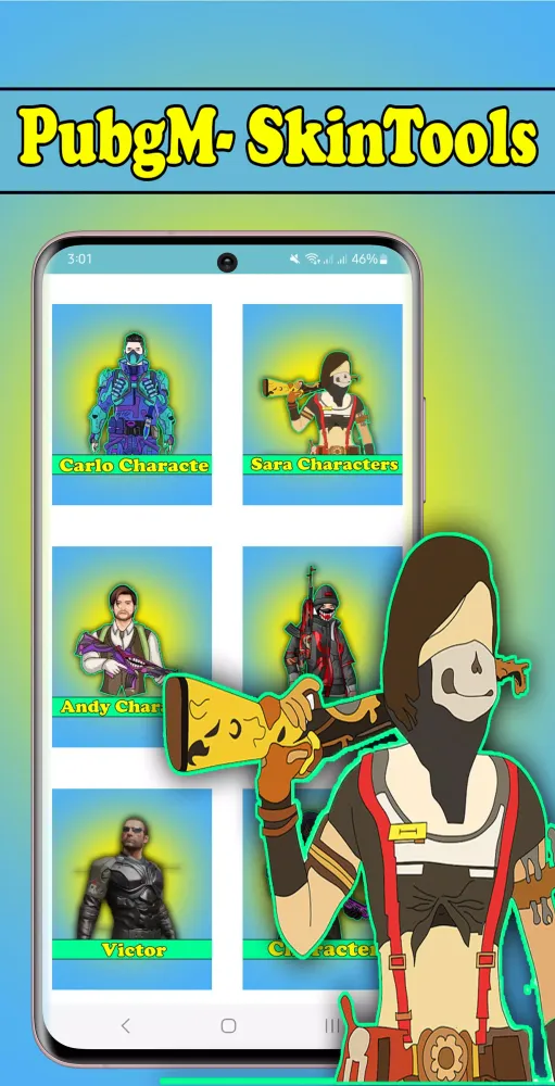 PUBGM - Skin Tools Unlock 스크린샷