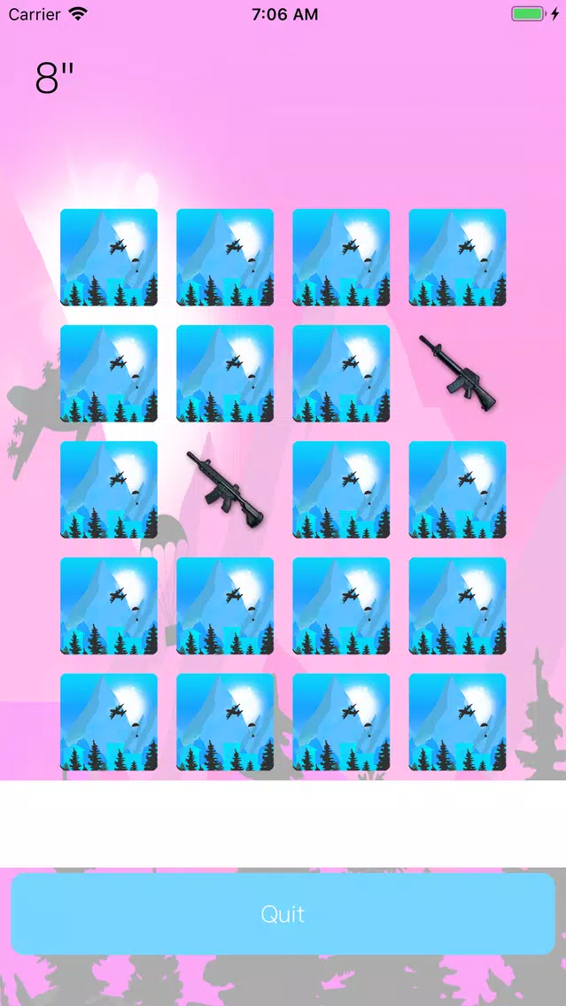 UC Quiz Screenshots