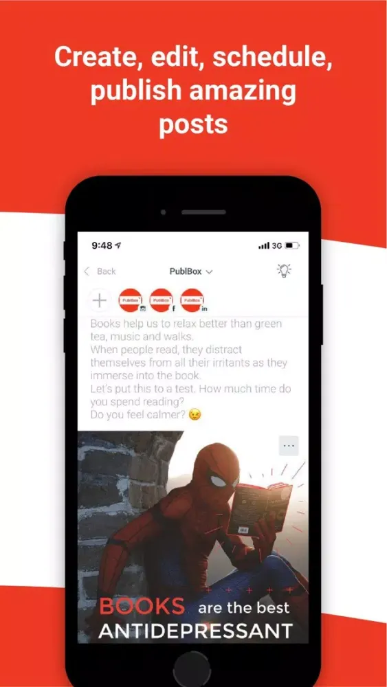 PublBox: Social Media Tools Screenshots