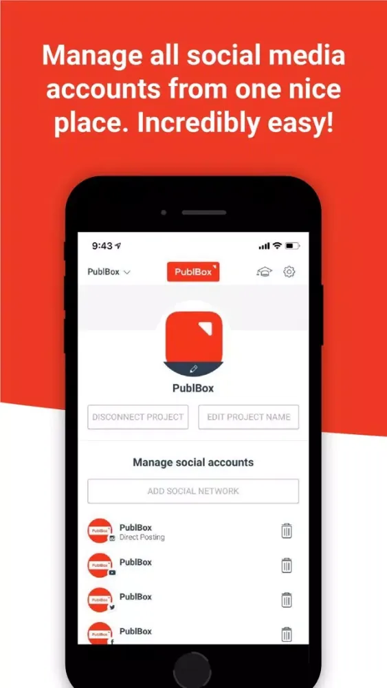 PublBox: Social Media Tools Screenshots