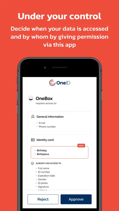 Capturas de pantalla de Beyon OneID