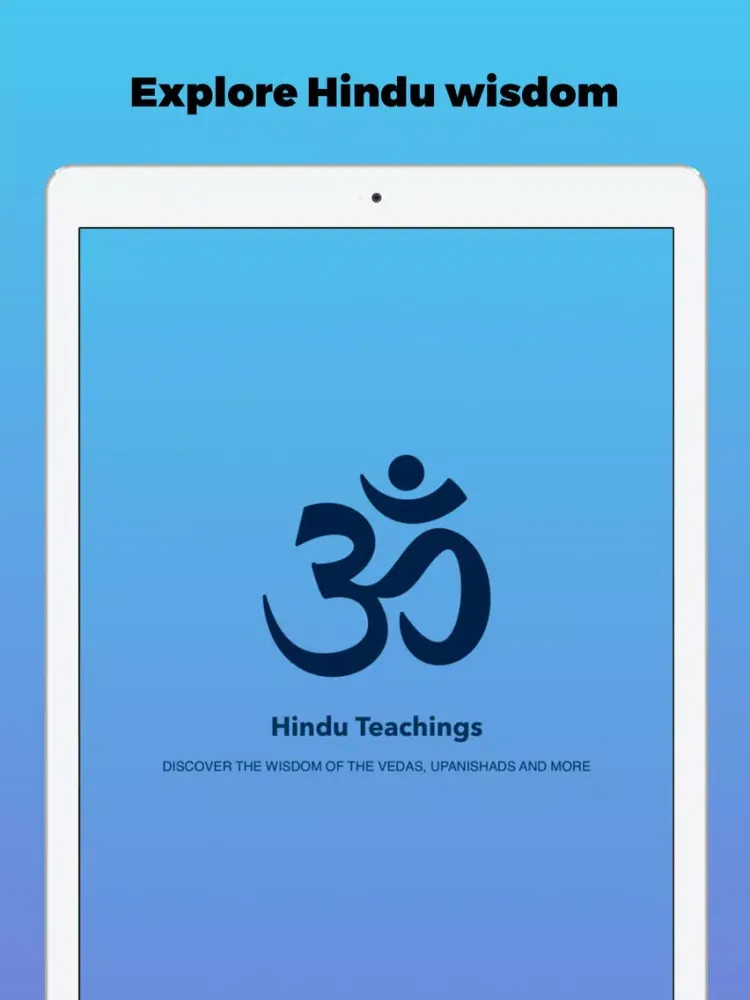 Om Hindu Devotional Teachings iPad  स्क्रीनशॉट