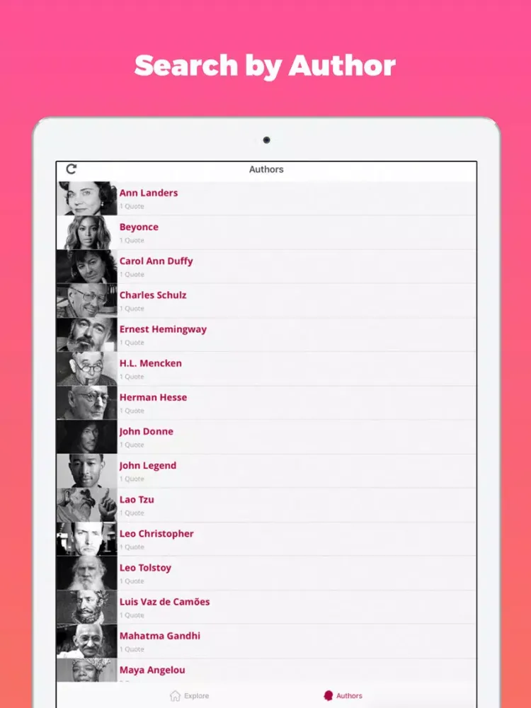 Cute Sexy Love Daily Quote App iPad 应用截图