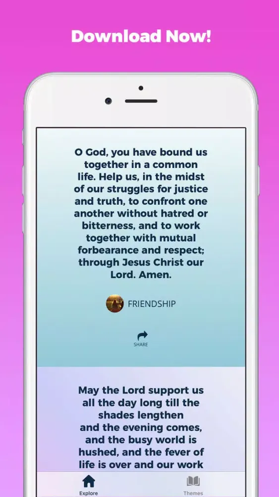 Ảnh chụp màn hình của Prayer Daily Devotional Verses