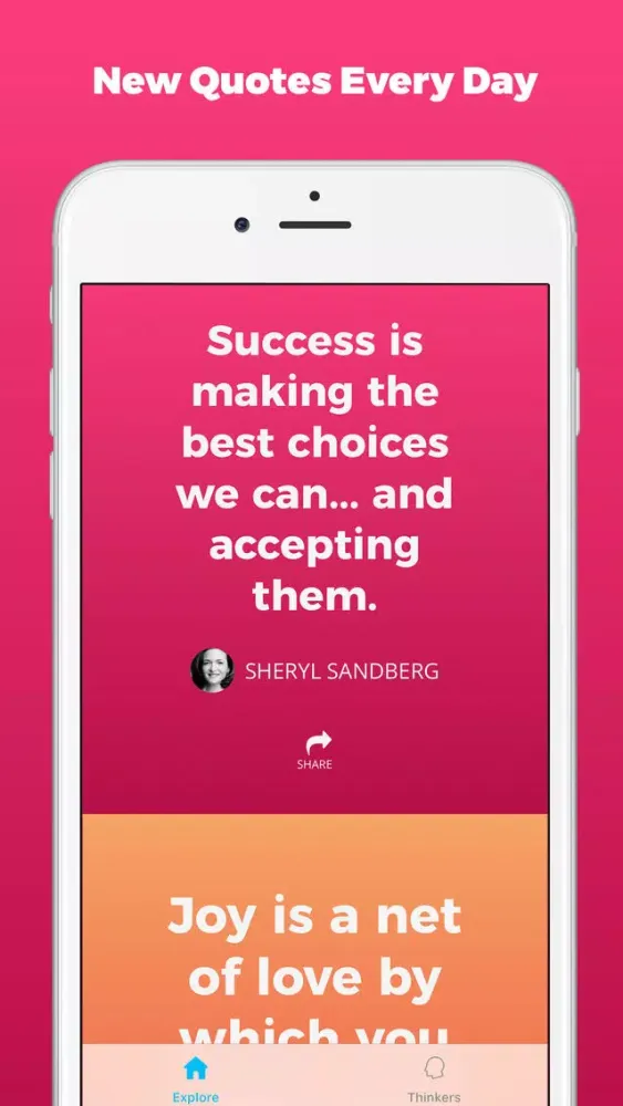 Zrzuty ekranu Quotes Quote of the Day