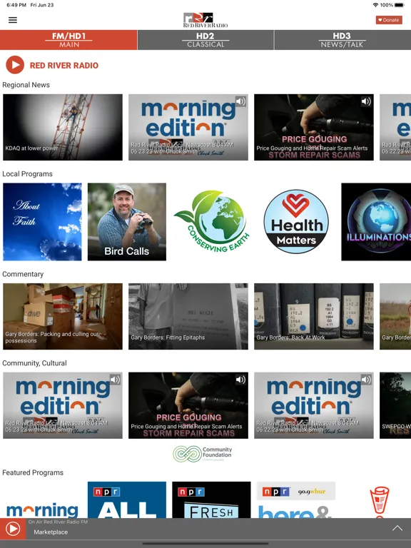صور Red River Radio iPad 