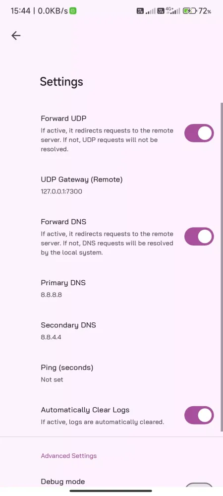Скриншоты SATHU VPN