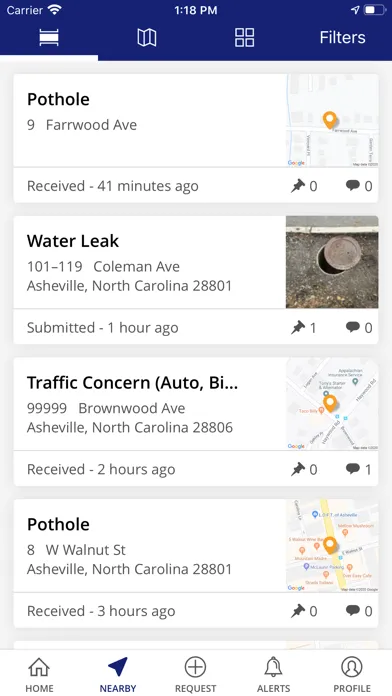 Скриншоты The Asheville App