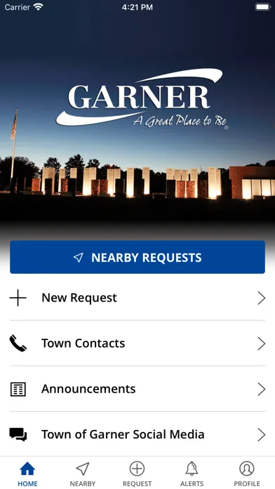 garner info 스크린샷