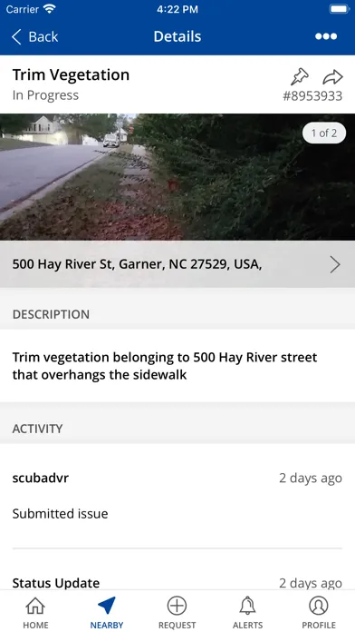 garner info 스크린샷