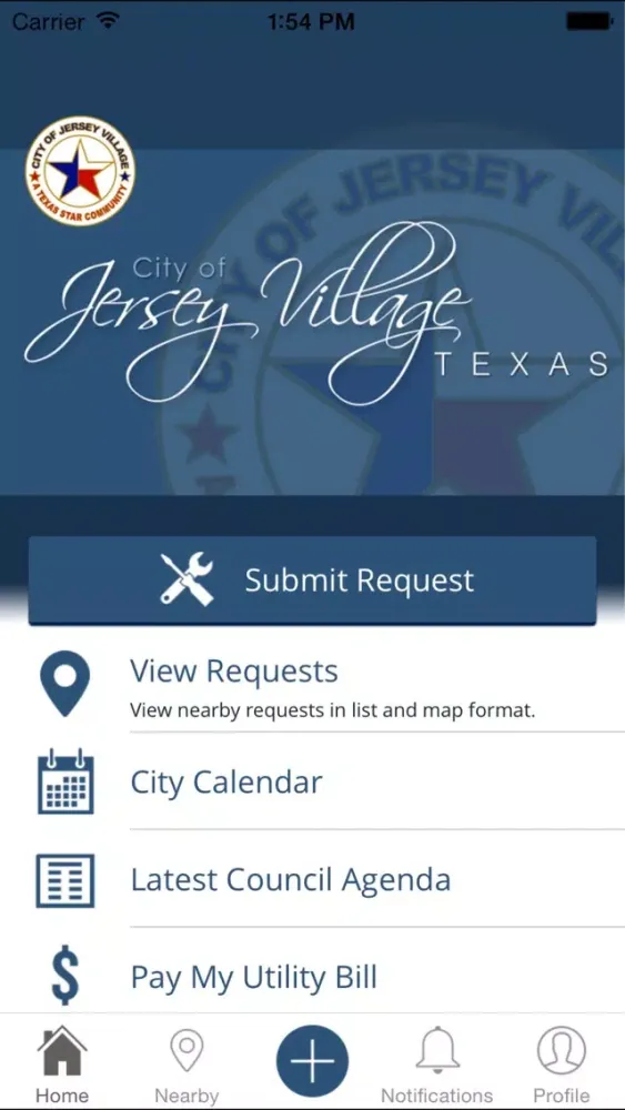 Capturas de pantalla de Jersey Village Connect