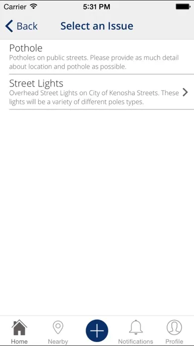Kenosha City App Ekran Görüntüleri