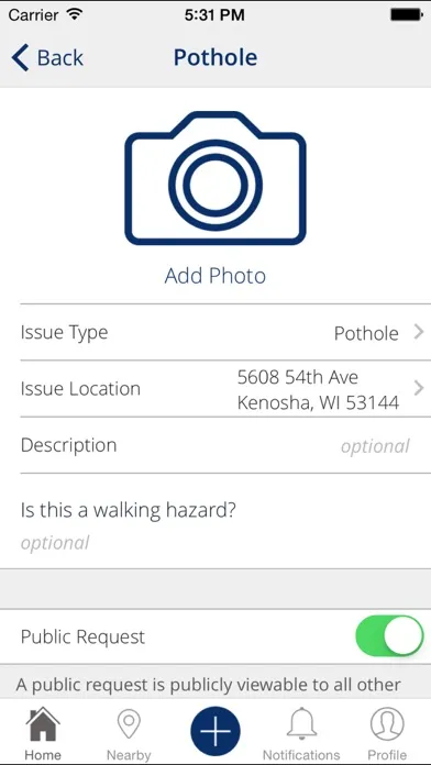 Kenosha City App Ekran Görüntüleri